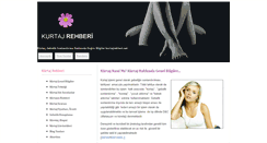 Desktop Screenshot of kurtajrehberi.net